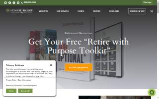 Howard Bailey Financial, Inc. website