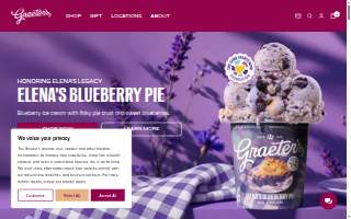 Graeter's Ice Cream website