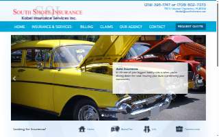 South Shore Insurance website