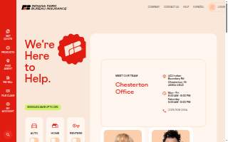 Indiana Farm Bureau Insurance website