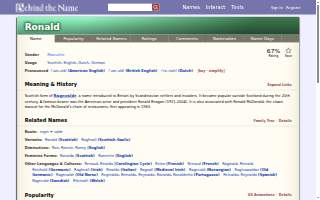 Ronald T. Mcdaniel, OD website