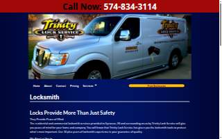 Trinity Lock Service website