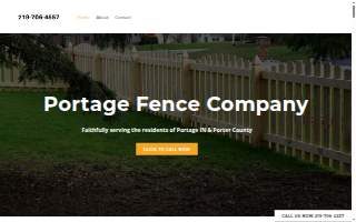 Portage Fence Company website