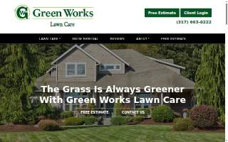 Greenworks Lawn, Landscape & Tree, LLC website