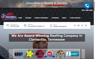 Windstar Roofing, LLC website