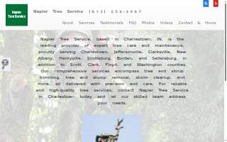 Napier Tree Service website