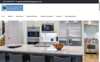 The Appliance Man website