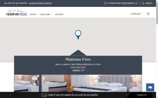 Mattress Firm Clarksville website