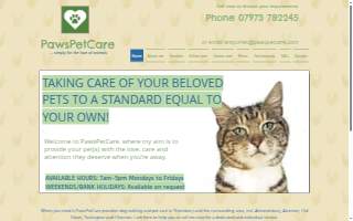 Paws Pet Care - Southern Indiana & Downtown Louisville website