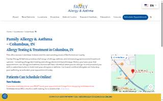 Family Allergy & Asthma - Columbus, IN website