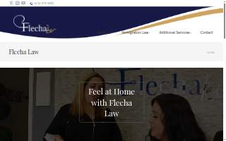Flecha Law, Ltd. website