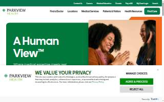 Parkview Physicians Group - Psychiatry website