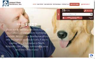 Animal Clinic Northview website