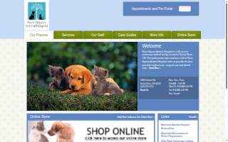 River Square Animal Hospital of Cleveland website