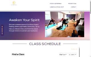 The Yoga Mystic website