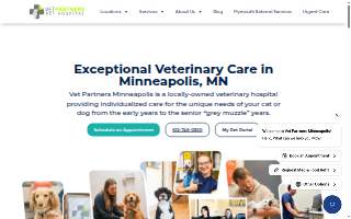 Vet Partners Minneapolis website