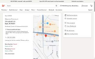 Walgreens website