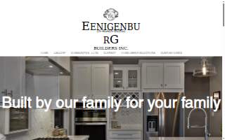 Eenigenburg Builders, Inc. website