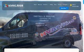HVAC Rios | Air Conditioning, Heating and Ventilation website