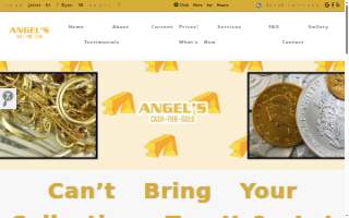 Angel's Cash for Gold and Silver website