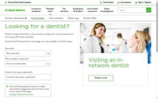 Dentist website