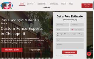Suburban Fence Inc website