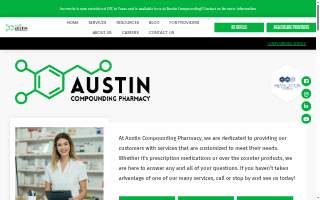 Austin Compounding Pharmacy website