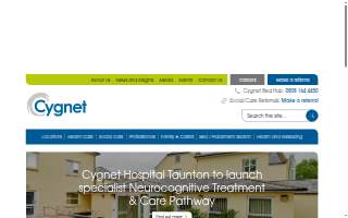 Cygnet Events and Design website