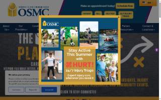 OSMC Surgery Center website