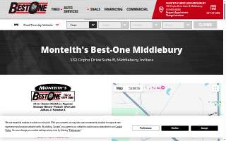 Monteith's Best-One Tire & Service of Elkhart North website