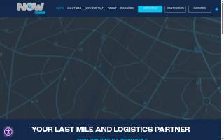 Now Courier, Inc. website