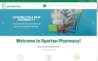 Spartan Pharmacy website