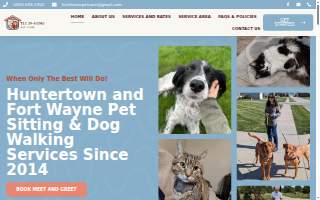 TLC In-Home Pet Care of Fort Wayne website