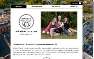 Kinsler Family Dentistry - Julie D. Kinsler, DDS & Team website