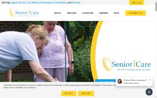 Senior1Care website