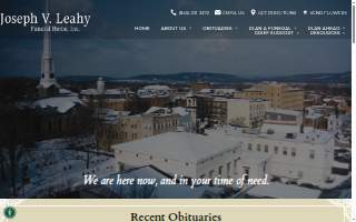 Leahy Audiology and Hearing Aids website