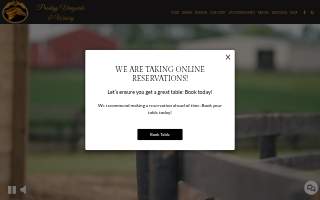 Prodigy Vineyards & Winery website