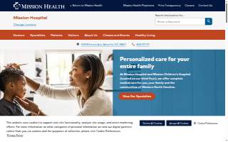 Mission Plumbing website