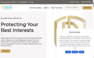 Dillon Legal Group website