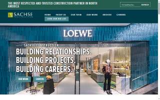 Sachse Construction website