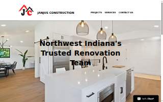 Janjus Construction website