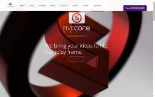 FiveCore Media website