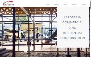 Red Beam Construction Group inc. website