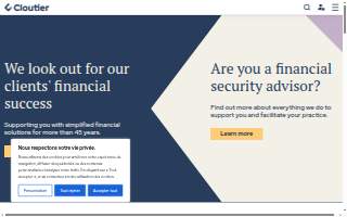 Cloutier Law Offices, P.C. website