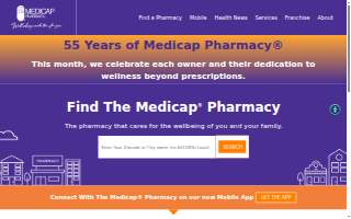 Medicap® Pharmacy website