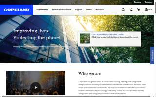 Copeland Electric website