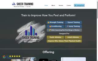 Sheer Training website
