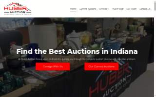 Huber Auction Group LLC website