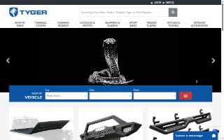Tyger's Auto Body, Inc. website
