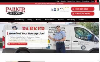 Parker & Sons of Phoenix website